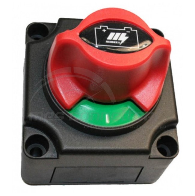 STACCABATTERIA CON MANOPOLA ROTANTE ON-OFF 300A IP54