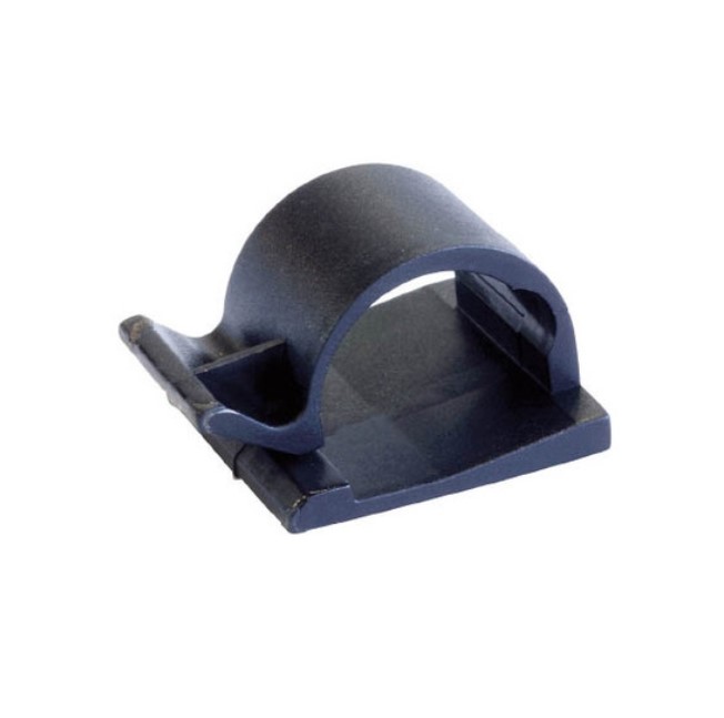 supporto adesivo 19x19 con passacavo d5