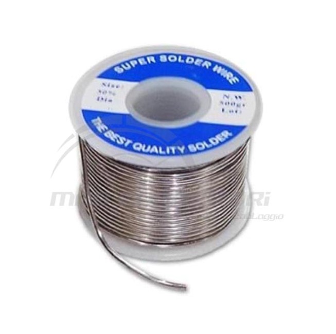 rocchetto stagno (60% stagno-40% piombo)  d. 1.2 gr. 500