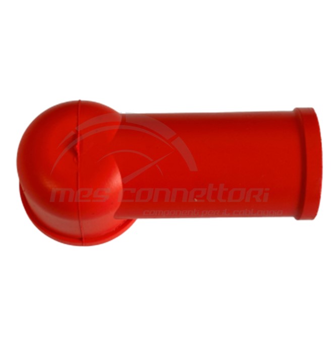 pipetta di protezione rossa D=20mm per cavo d.35/50 mmq