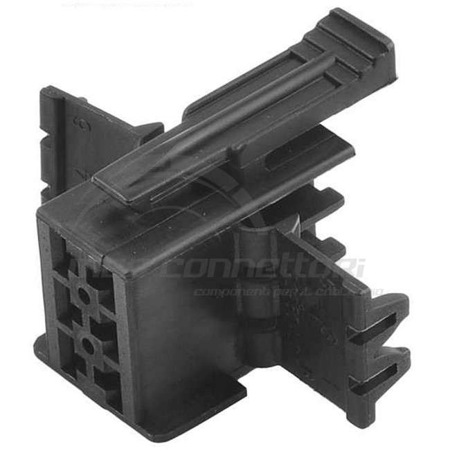 kit connettore tyco serie S-timer - 6 vie p.f. nero