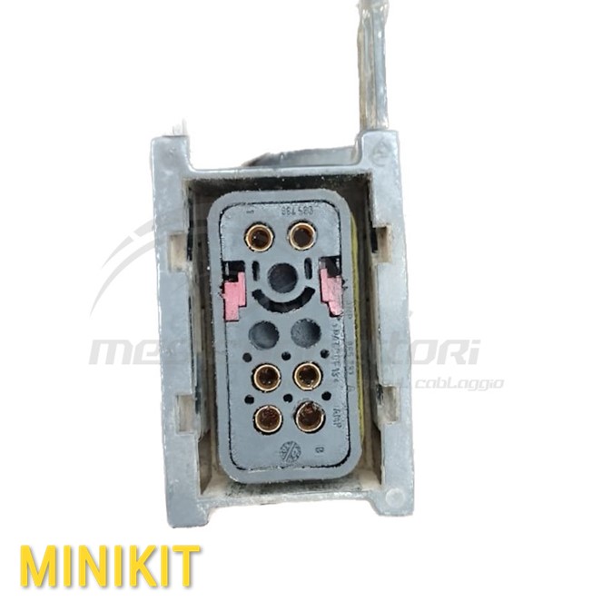 KIT Connettore 2.5mm system 9 vie p.f.