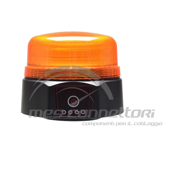 lampeggiante base magnetica ricaricabile 12-24 Volt 36 led 54watt