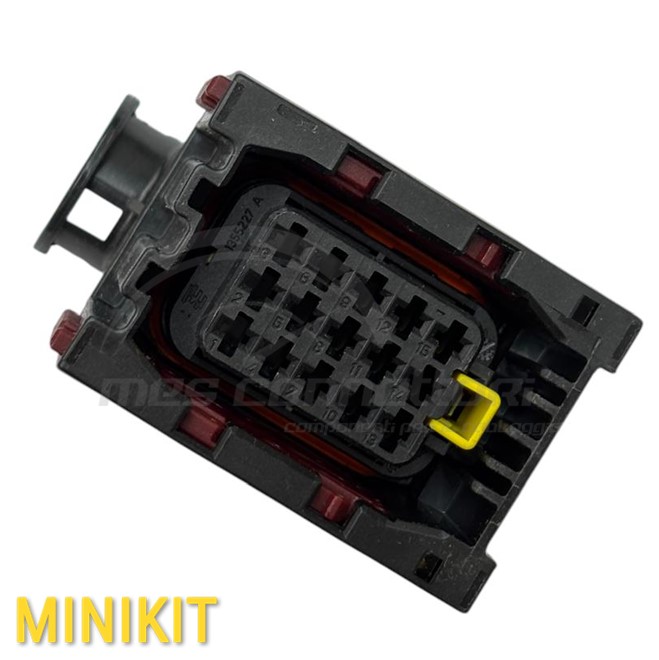 kit connettore tyco serie LEAVY SEAL 2.8 - 15 vie p.f.