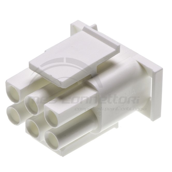 Connettore UMNL macshio 6 vie V0 bianco