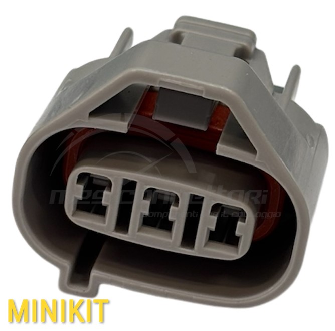 kit connettore sumitomo serie MT 2.3mm (090) - 3 vie p.f. sealed grigio