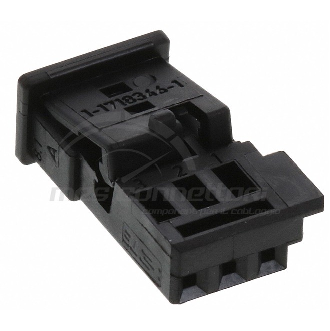 kit Connettore tyco serie MQS - 3 vie p.f.