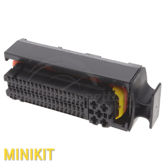 Kit connettore Tyco per centralina - 81 vie p.f. nero