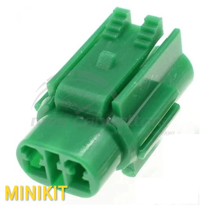 Kit connettore SUMITOMO serie MT 2.3mm (090) - 2 vie p.f. sealed verde