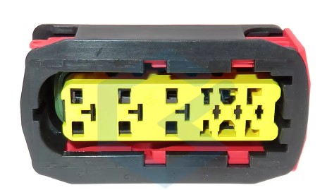 KIT Connettore tyco serie NG ibrido - 6 vie p.f.