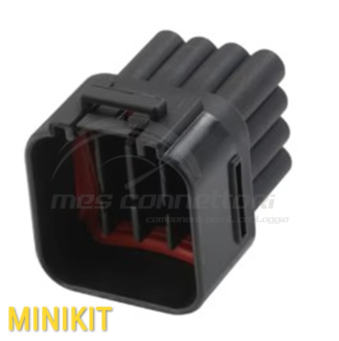 KIT connettore SUMITOMO SERIE MT (090) - 16 VIE P.M. SEALED NERO