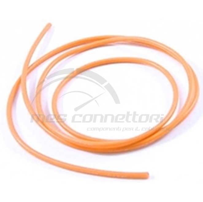 cavo unipolare al silicone sez. 1 mmq marrone