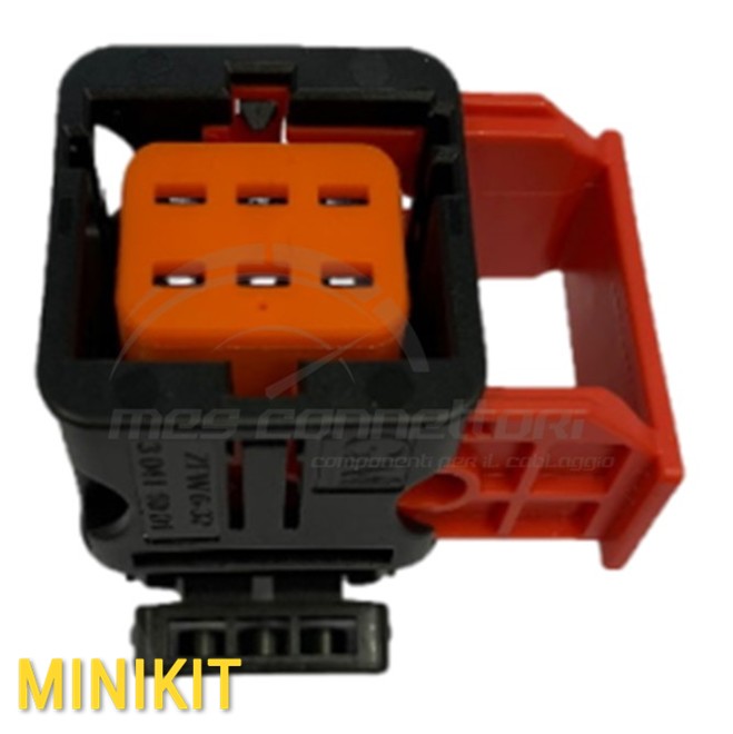 KIT Connettore Delphi SERIE DCS-2 - 6 vie p.f. SEALED