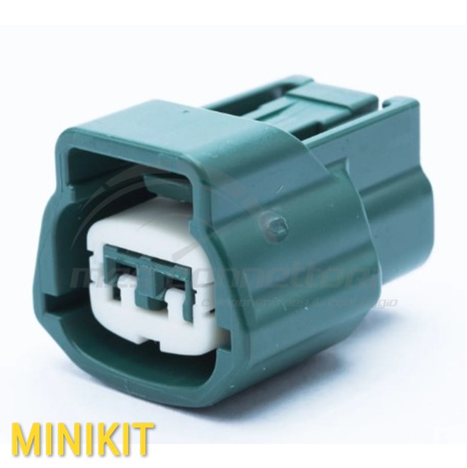 kit connettore Sumitomo RS 2.3mm (090) - 2 vie p.f. sealed verde