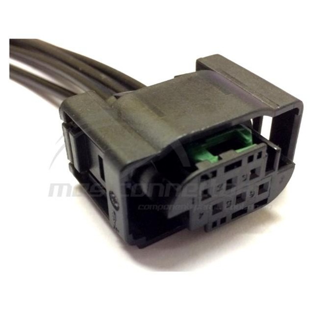 connettore cablato tyco serie MQS - 6 vie p.f.