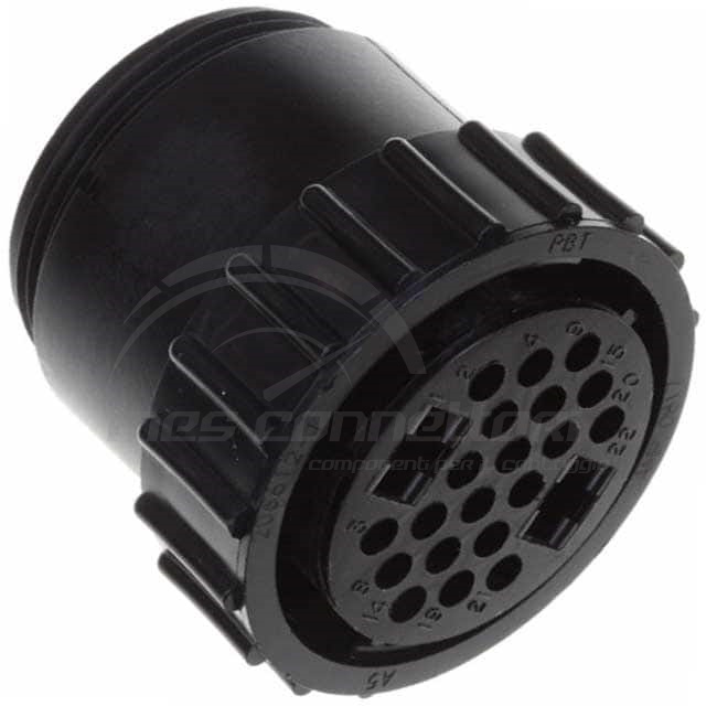 Connettore tyco serie CPC 4 STD - 20+2 vie p.f. volante taglia 23