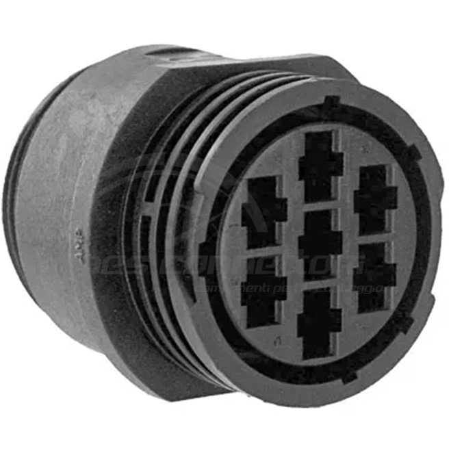 connettore tyco serie cpc di potenza - 7 vie p.f. volante taglia 23