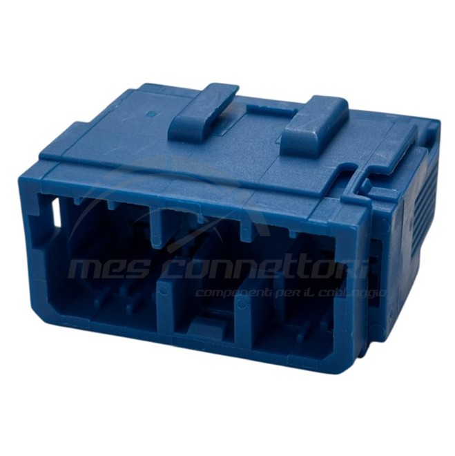 connettore tyco serie MULTILOCK 070 - 12 vie p.m. blu seconda generazione