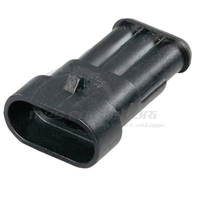 connettore tyco serie super-seal - 3 vie p.m.