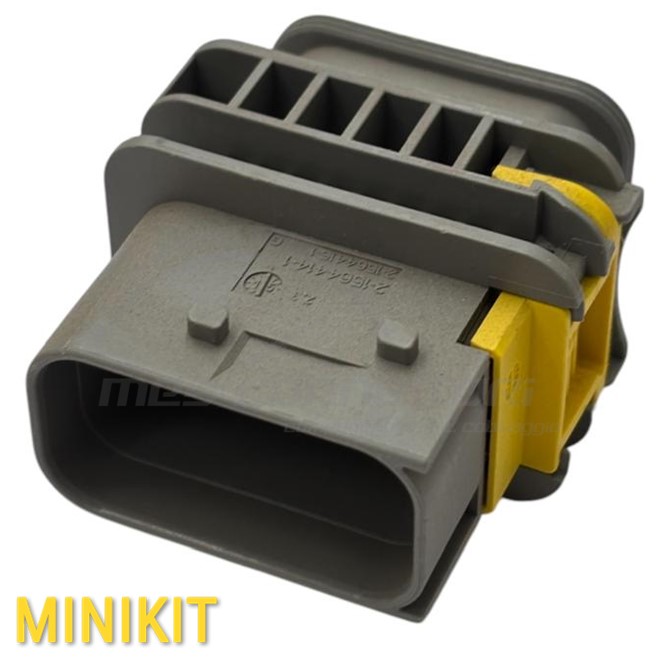 kit connettore tyco serie hdscs 1.5 - 12 vie p.m. grigio - gruppo D