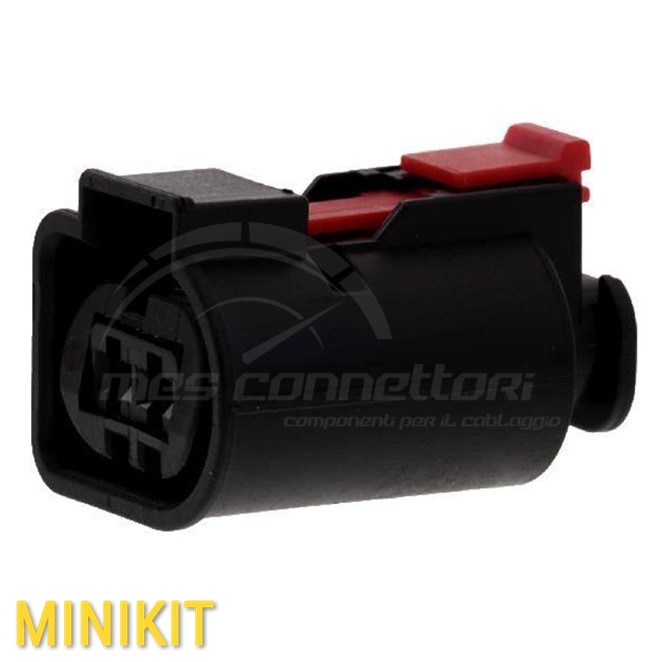 kit connettore tyco serie HSG 2.8 - 2 vie p.f. CODE 'A'