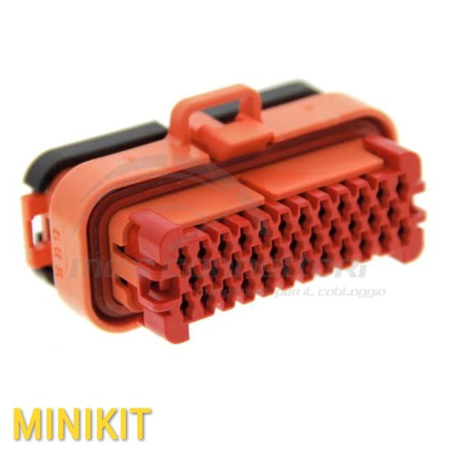 kit connettore tyco serie AMP-SEAL - 35 vie p.f. arancio