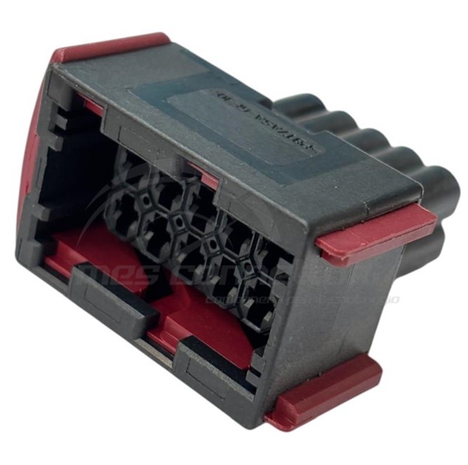 connettore tyco serie JPT tipo SAAB - 10 vie p.f.