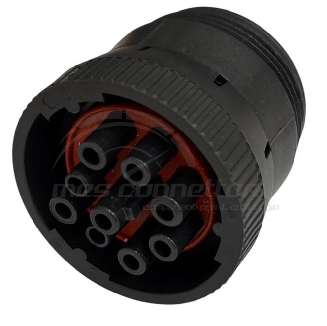 connettore deutsch serie HD10 - 9 vie p.f. nero volante J1939