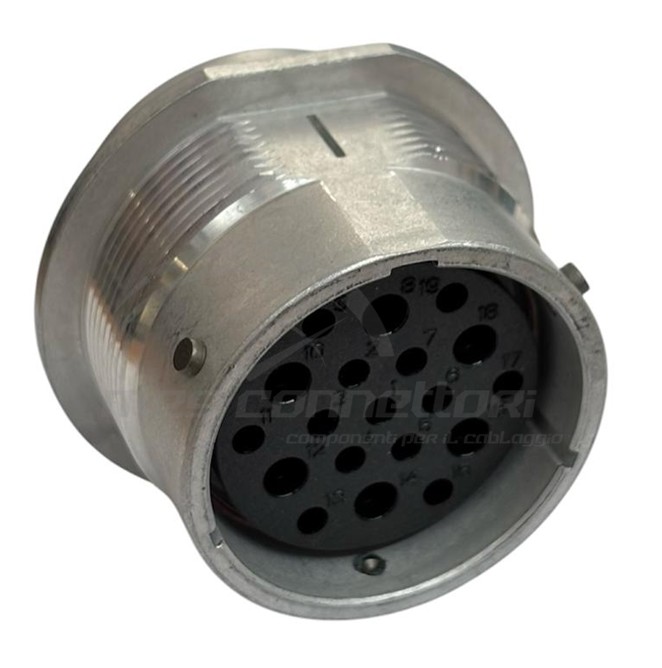 connettore deutsch serie HD30 size 24 - 19 vie p.f. da pannello