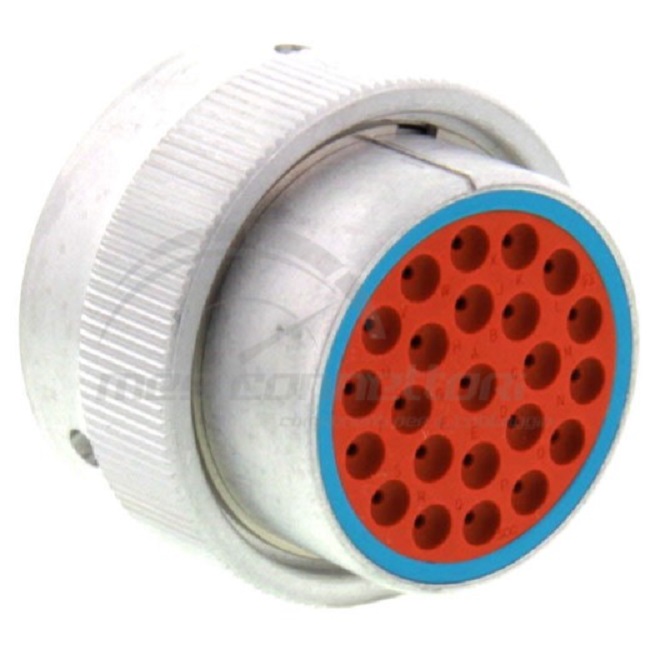 CONNETTORE deutsch serie HD30 size 24 - 23 vie P.F VOLANTE