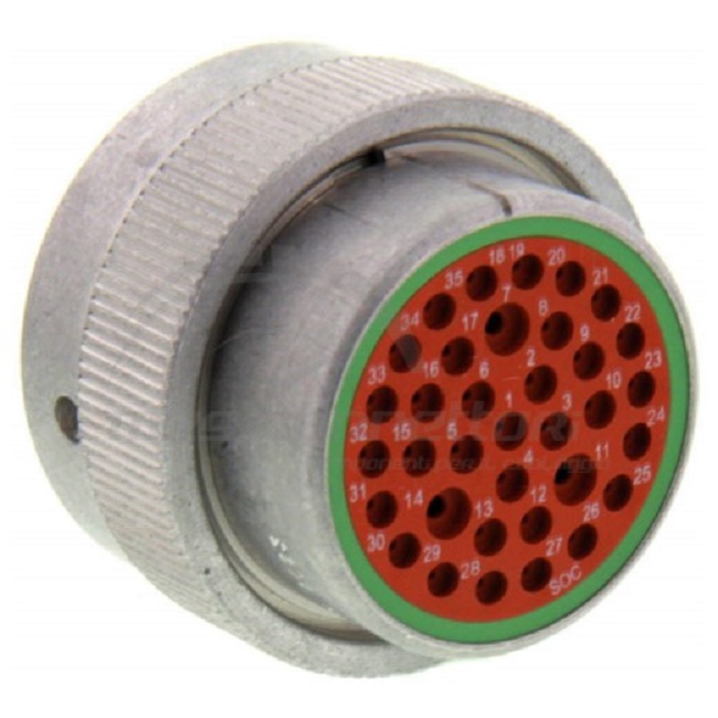 connettore deutsch serie HD30 size 24 - 35 vie p.f. volante