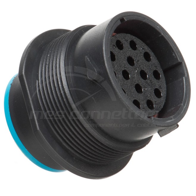 connettore DEUTSCH SERIE HDP - 14 vie p.f. a pannello size 18