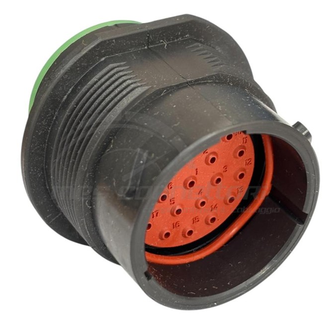 connettore DEUTSCH SERIE HDP - 21 vie p.m. pannello