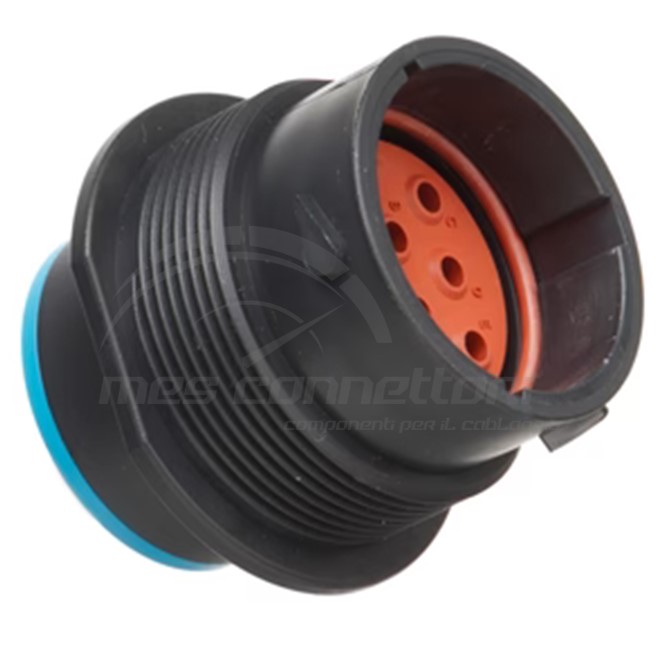 connettore Deutsch serie HDP - 8 vie p.m. pannello size18