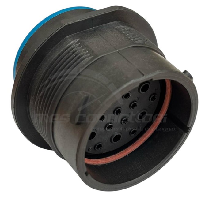 connettore Deutsch serie HDP - 19 vie p.m. a pannello