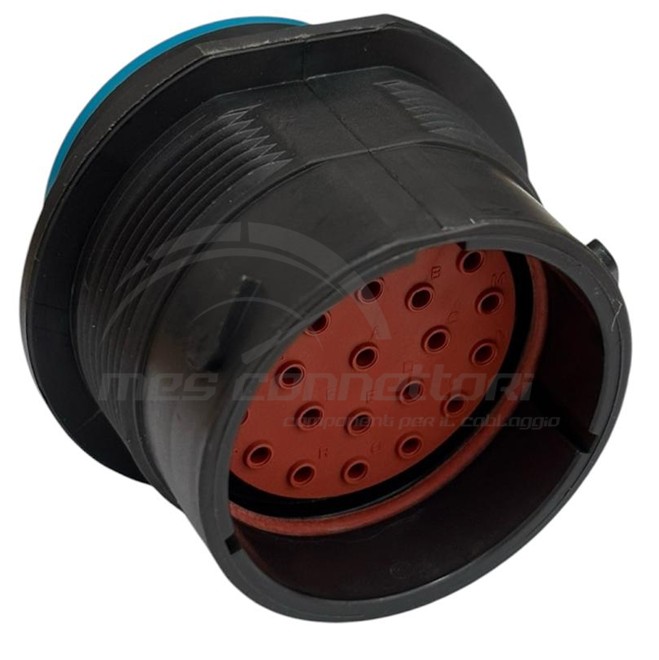 connettore deutsch serie HDP - 23 vie p.m. a pannello