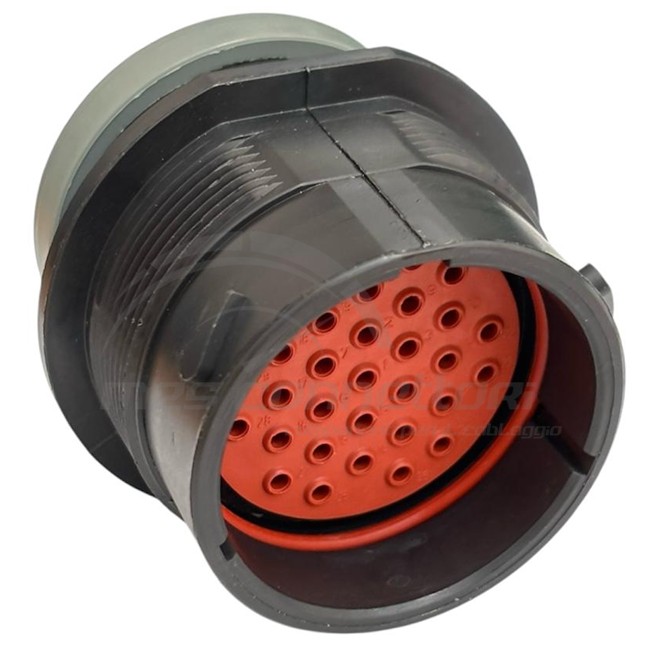 connettore deutsch serie HDP - 31 vie p.m. a pannello con adattatore