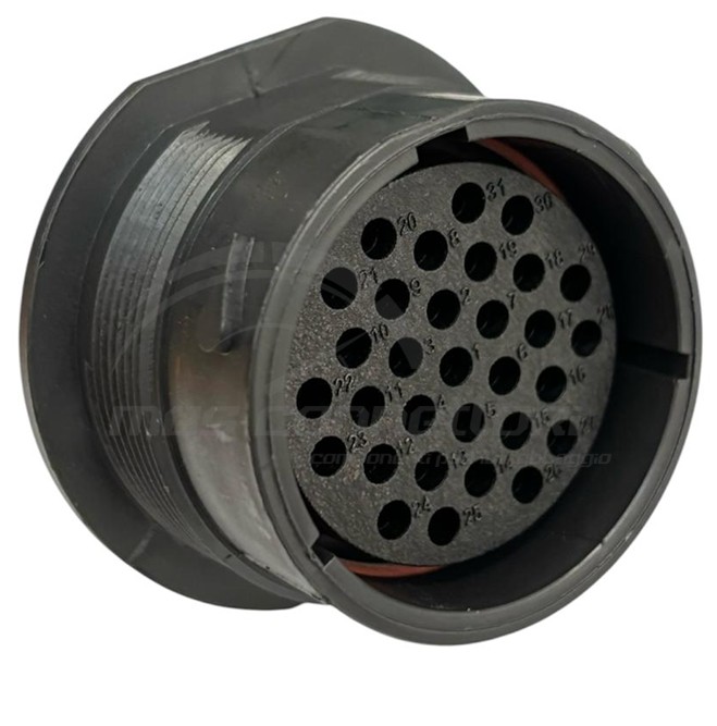 connettore deutsch serie HDP - 31 vie p.f. a pannello