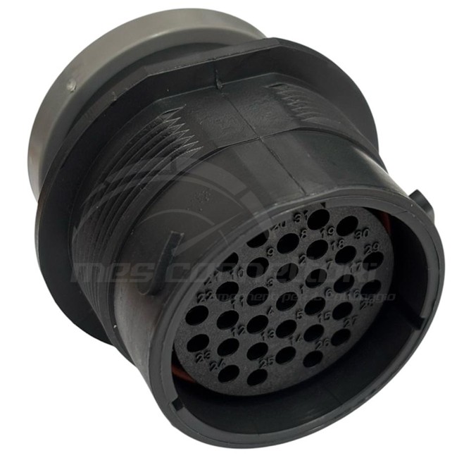 connettore deutsch serie HDP - 31 vie p.f. pannello con adattatore