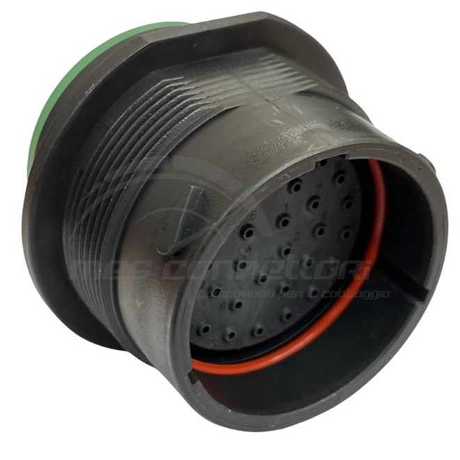 connettore Deutsch serie HDP - 33 vie p.m. pannello