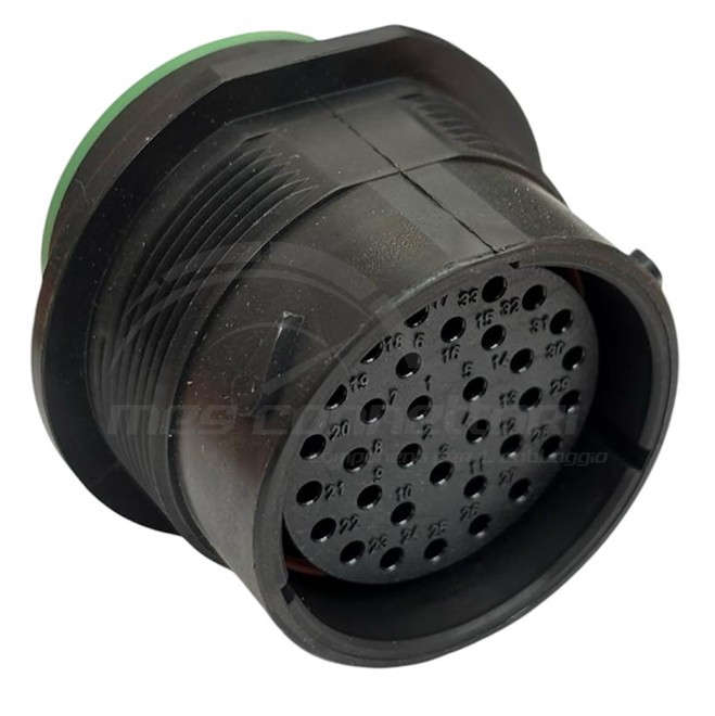 connettore Deutsch serie HDP - 33 vie p.f. pannello