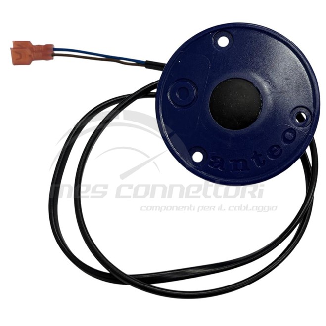 pulsante blu-verde sponda idraulica