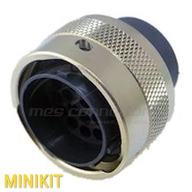 kit connettore itt serie TRIDENT - 35 vie p.m. ringlock size 22 volante