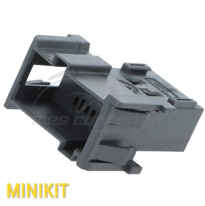 kit connettore tyco serie MCP 2.8 - 6 vie p.m. grigio