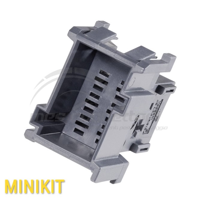 kit connettore tyco serie MCP 2.8 - 9 vie p.m. BLU