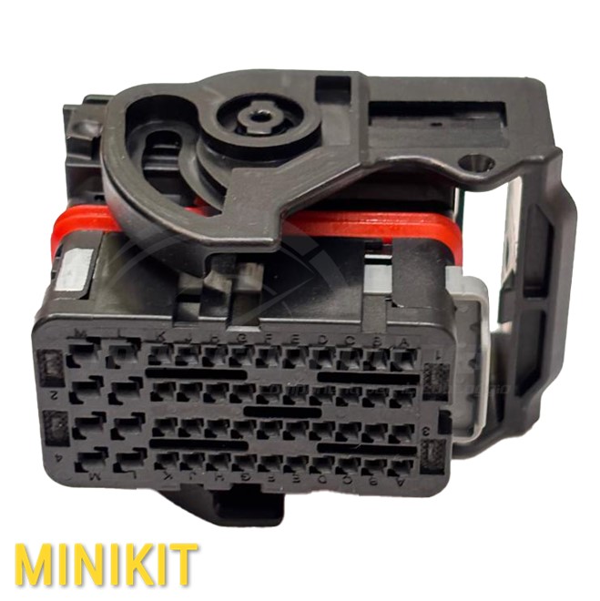 kit connettore Molex serie CMC da centralina - 48 vie (40+8) p.f. nero SX