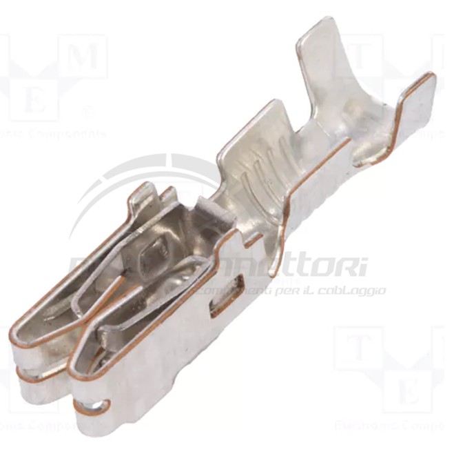 Terminale MTA con clip per portafusibile sez. 2.5-4 mmq