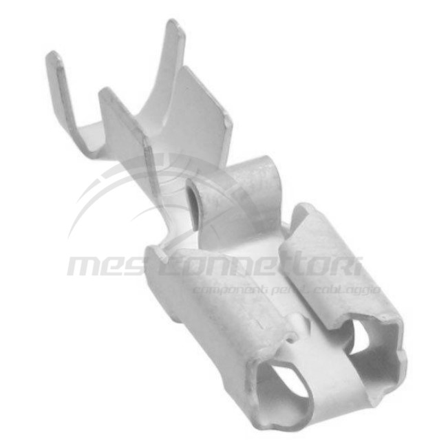 faston femmina antisfilamento 6,3x0,8 sez. 4,0-6,0 mmq positive lock