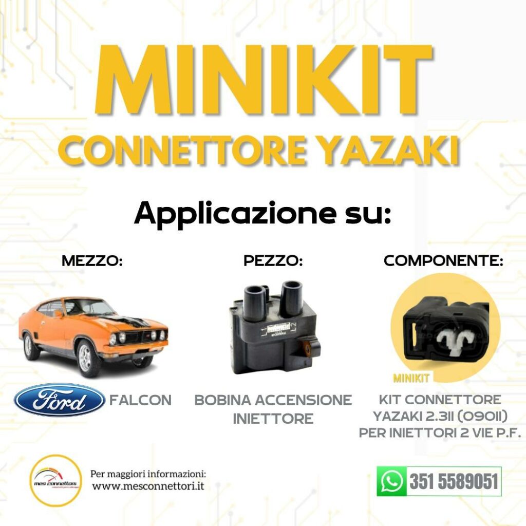 Minikit Connettore Yazaki SERIE 2.3II