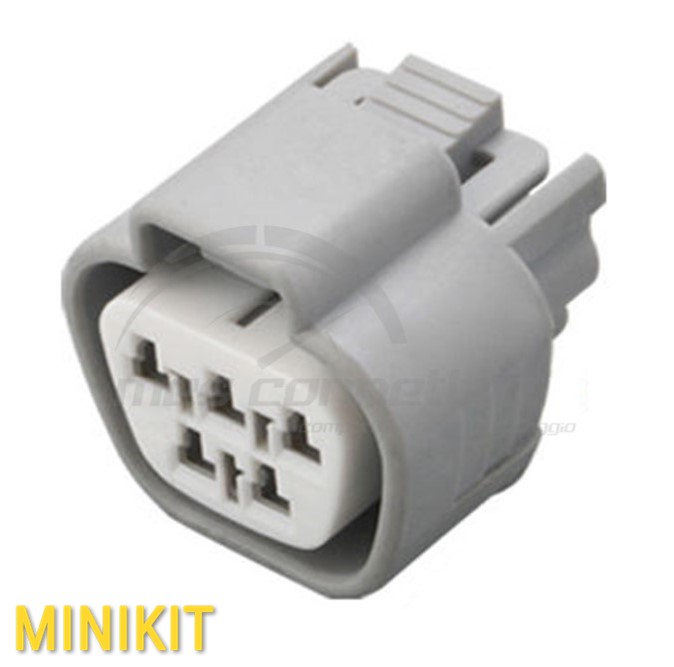 Kit connettore Sumitomo serie TS 2.3mm (090) - 5 vie p.f. sealed grigio